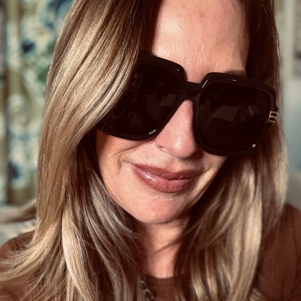 Gucci Oversized Square Black Sunglasses